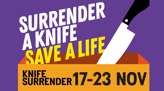 Knife surrender