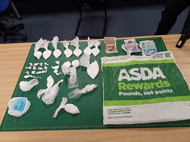 drugs and money seized
