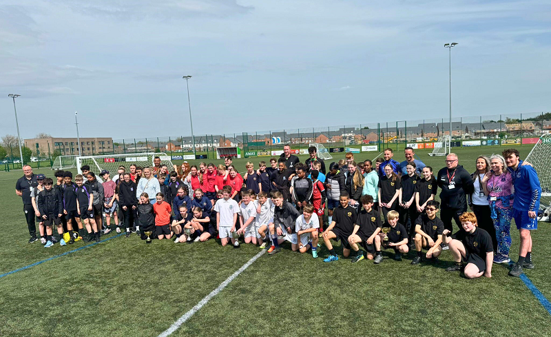 Young people take part in tournament to kick out knife crime 