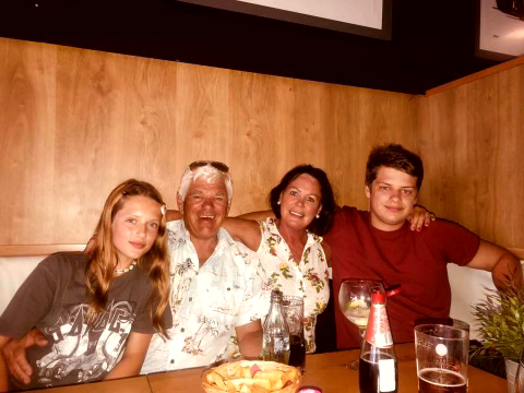 Elizabeth, David Sr, Dawn, David Jr - Canadian grandchildren of daughter Anne-Marie..jpg