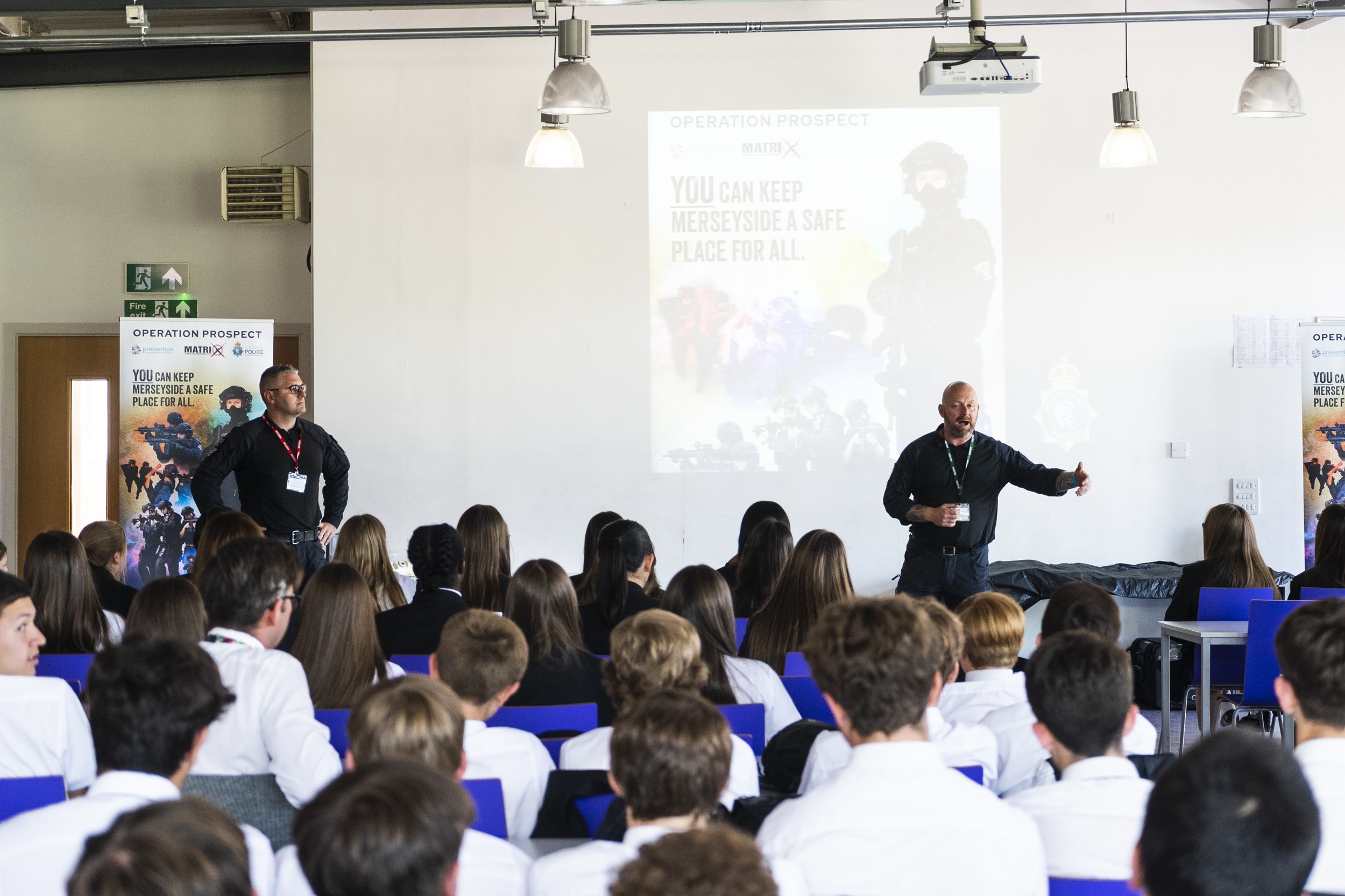 Merseyside Police mark Sceptre with youth prevention, patrols and continued enforcement