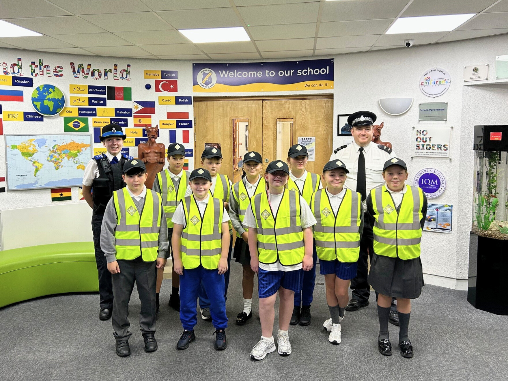 Mini Police programme launches at Banks Road Primary in Garston