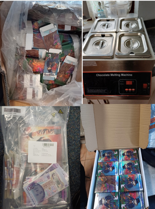 Seizures during the arrest of Gerrard who has since been sentenced.png