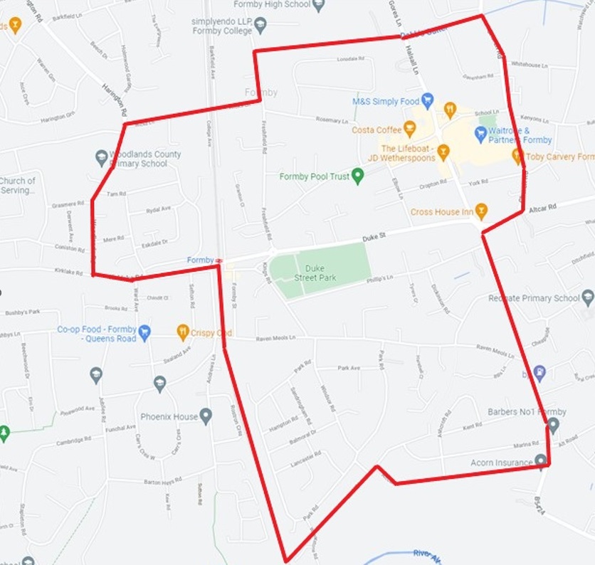 Two dispersal zones to be introduced in Formby | Merseyside Police