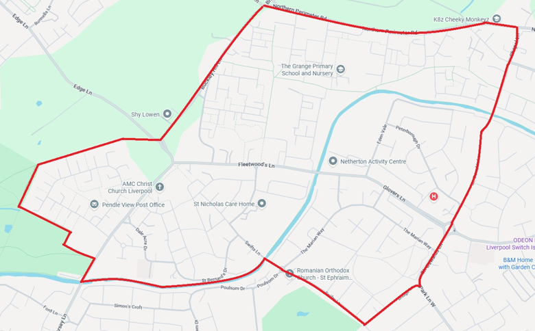 Dispersal zone